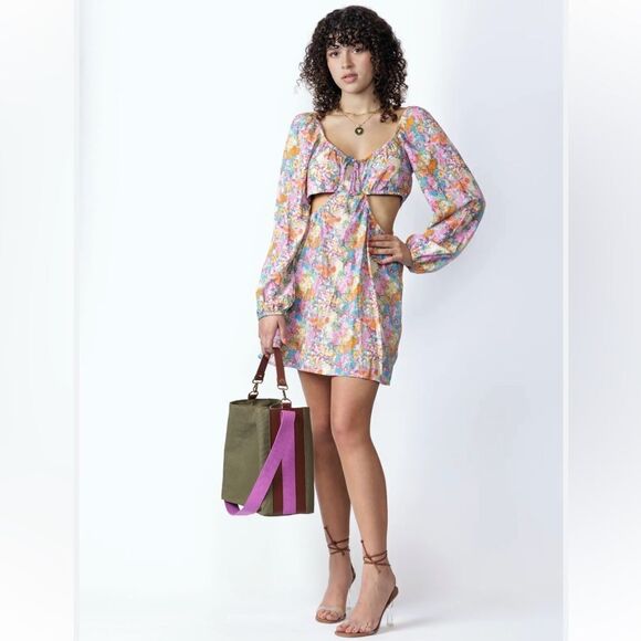 5 for $40 NWT Wild Fable Floral Dress Size XL - Picture 1 of 6